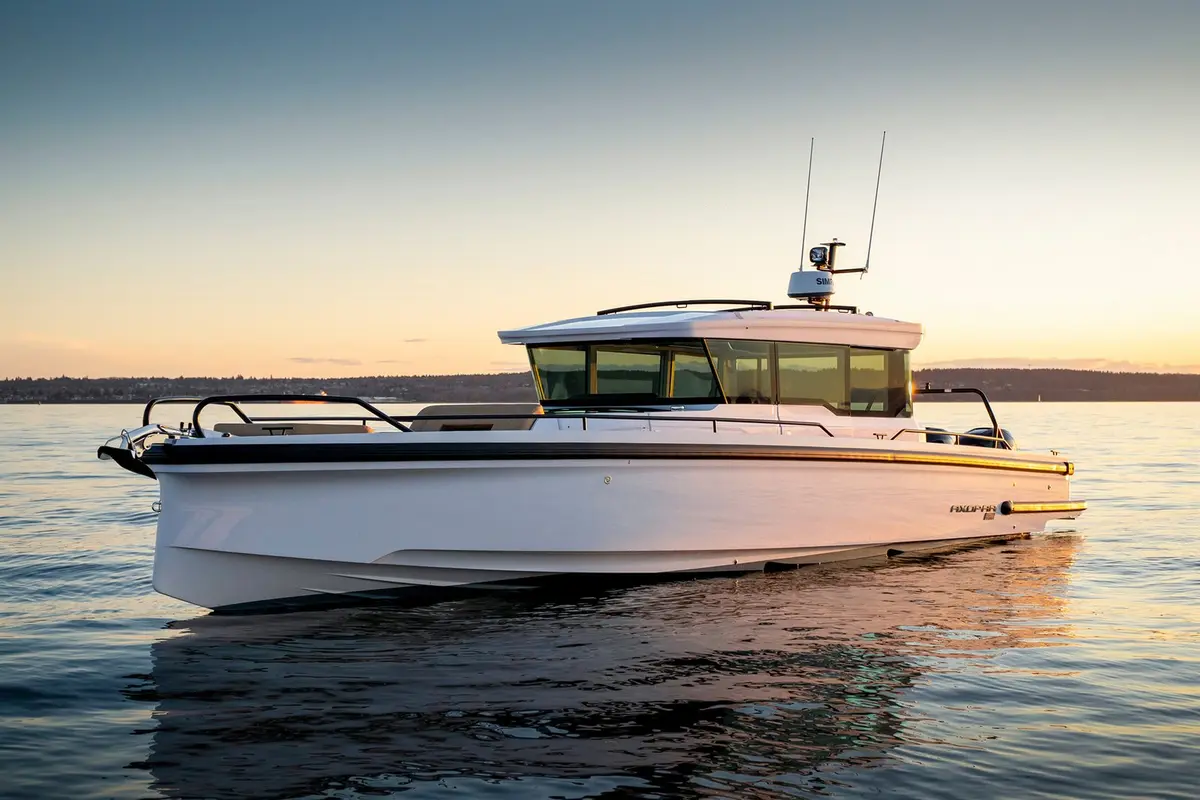 Axopar 37, exterior — Athens Yachts Rental, Athens. Axopar 37 — 11.5m