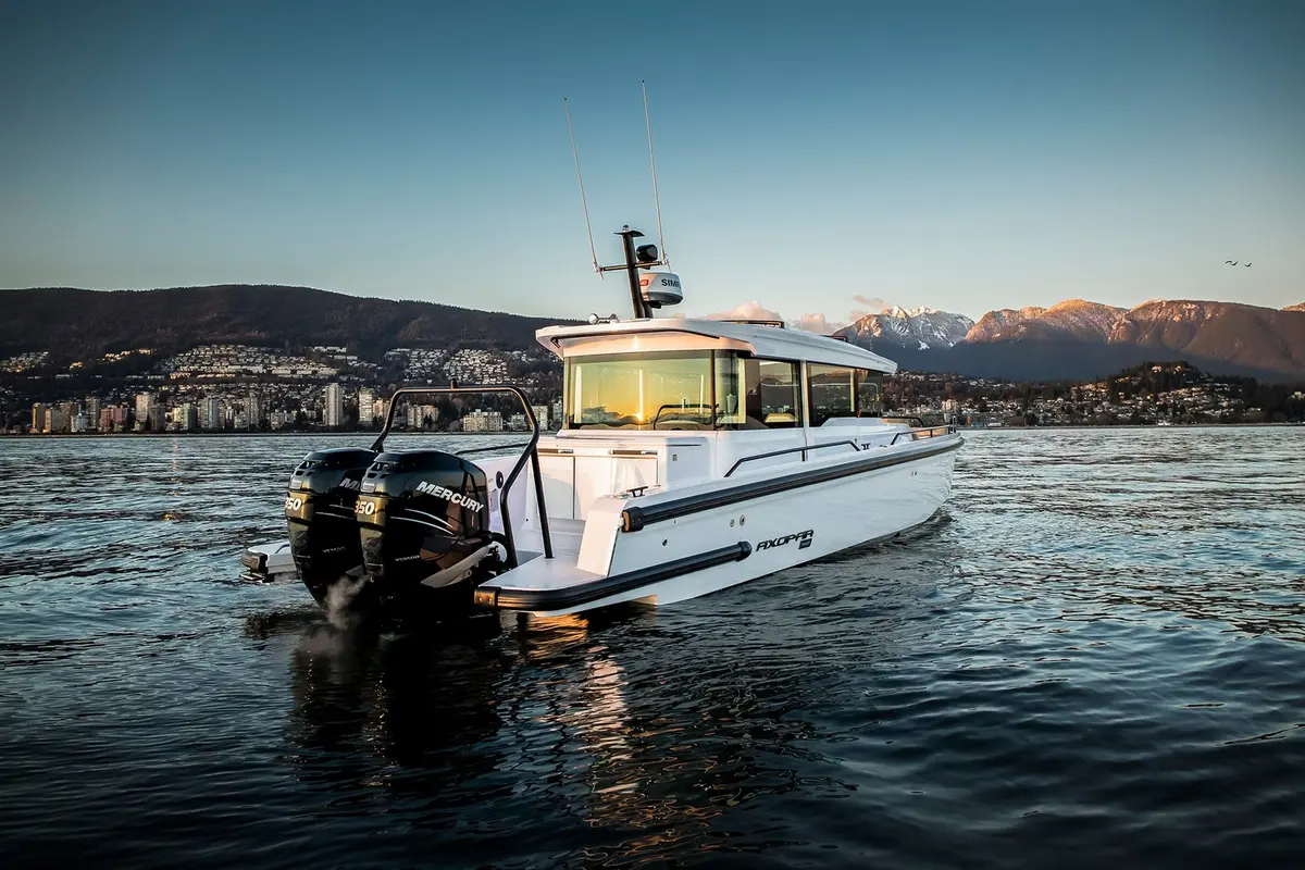 Axopar 37, aft deck — Athens Yachts Rental, Athens. Axopar 37 — 11.5m