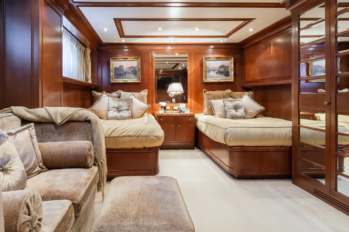 Apogee, main deck — Athens Yachts Rental, Athens. Apogee — 62.5m