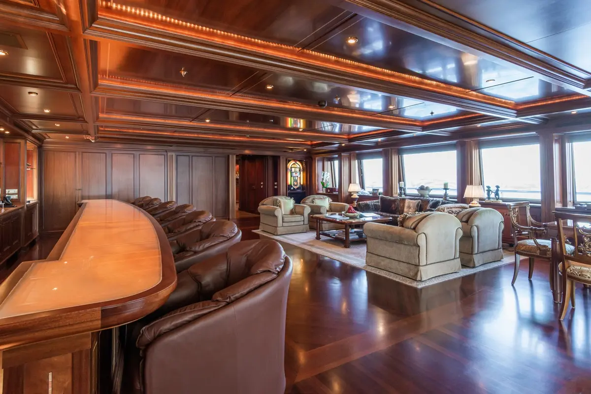 Apogee, flybridge — Athens Yachts Rental, Athens. Apogee — 62.5m