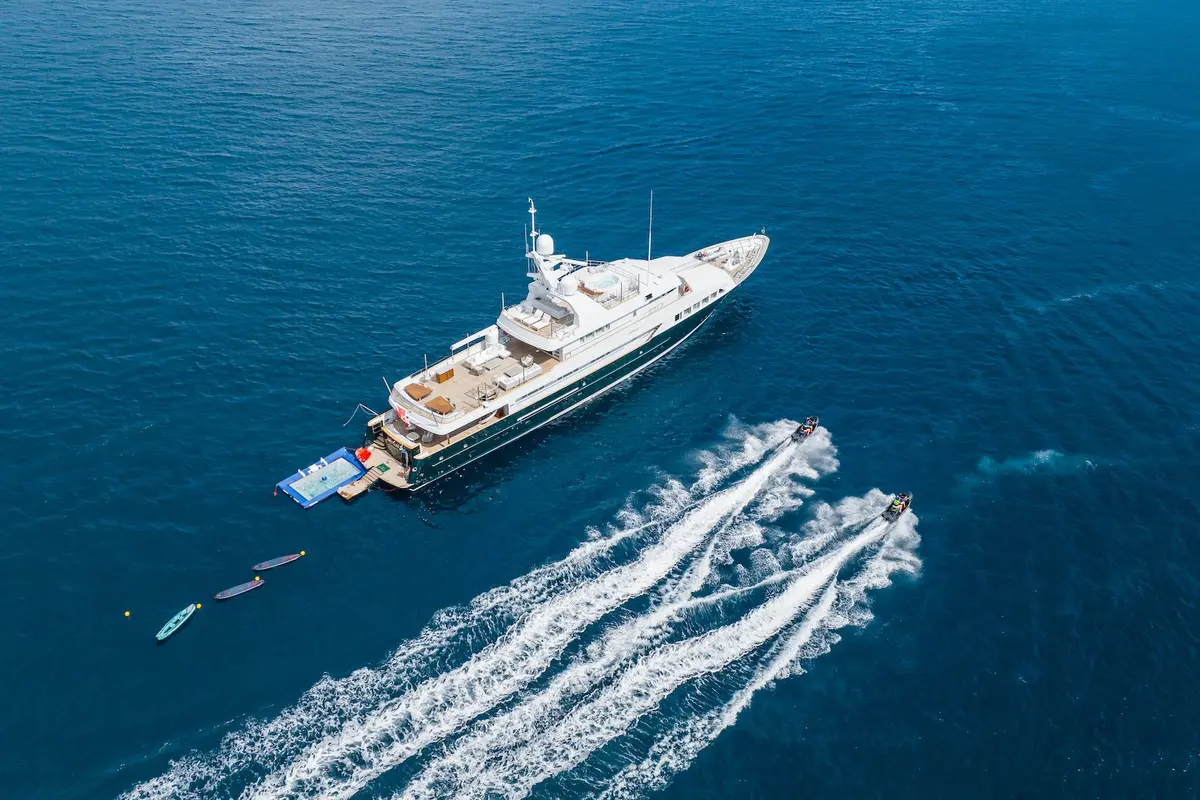 Emerald, main deck — Athens Yachts Rental, Athens. Emerald — 50m