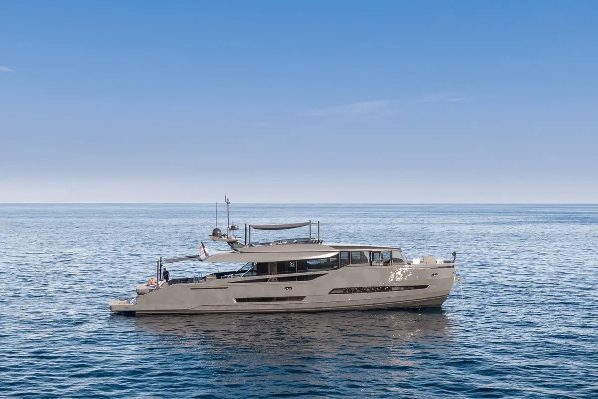 Extra 86, main deck — Athens Yachts Rental, Athens. Extra 86 — 26m