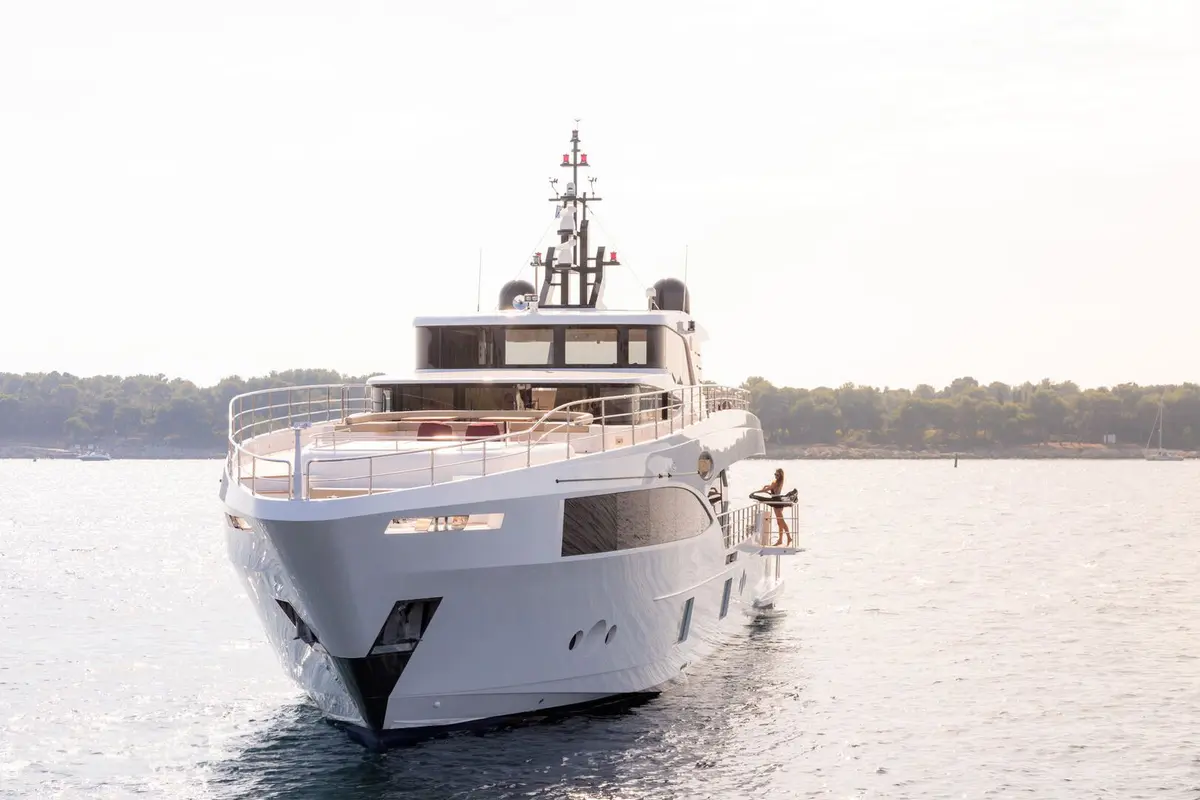 Majesty 100, exterior — Athens Yachts Rental, Athens. Majesty 100 — 32m