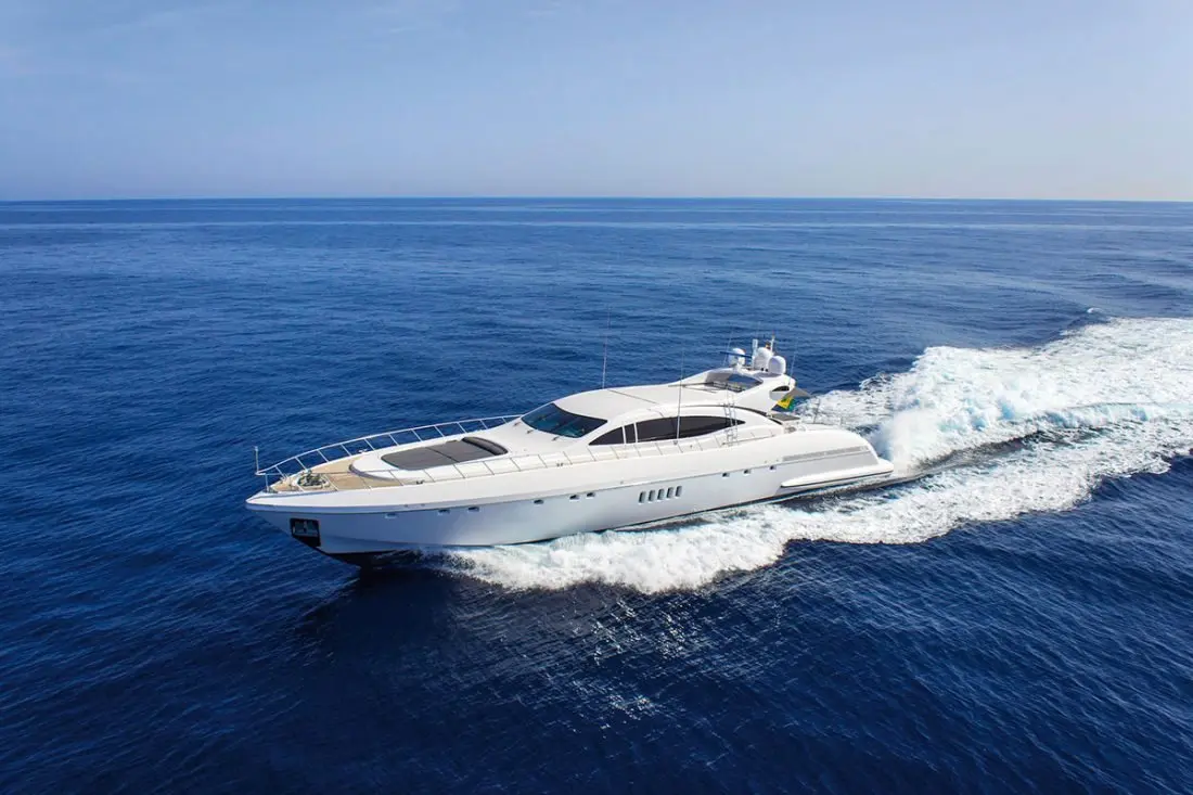 Mangusta 108, exterior — Athens Yachts Rental, Athens. Mangusta 108 — 33m