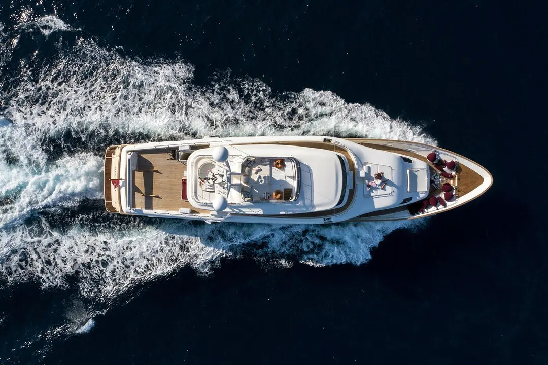 Navetta 33, salon — Athens Yachts Rental, Athens. Navetta 33 — 33m