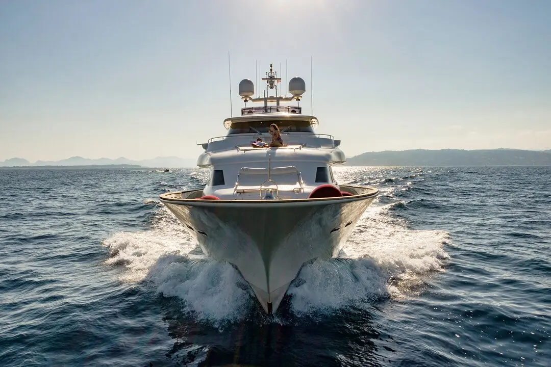 Navetta 33, master cabin — Athens Yachts Rental, Athens. Navetta 33 — 33m
