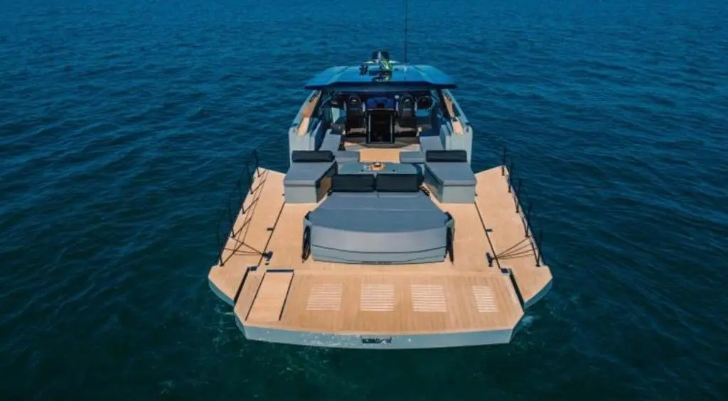 Okean 55, aft deck — Athens Yachts Rental, Athens. Okean 55 — 16m