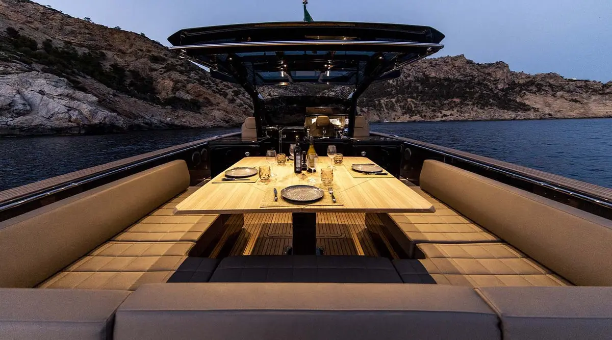 Pardo 50, main deck — Athens Yachts Rental, Athens. Pardo 50 — 16m