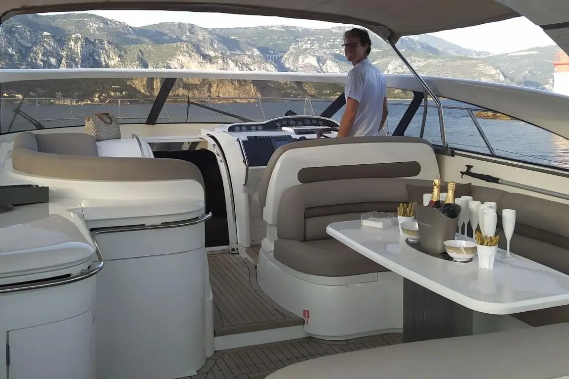 Princess 50, main deck — Athens Yachts Rental, Athens. Princess 50 — 15.5m