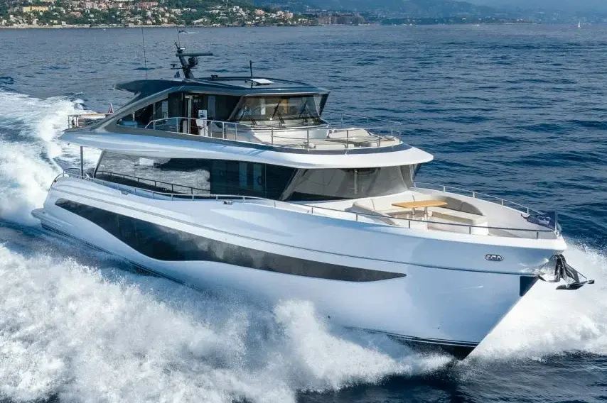 Princess Y80, exterior — Athens Yachts Rental, Athens. Princess Y80 — 25m