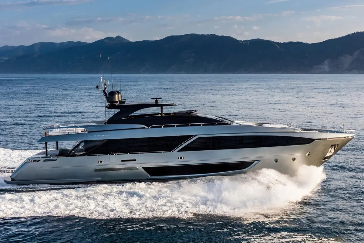 Riva 110, exterior — Athens Yachts Rental, Athens. Riva 110 — 33m