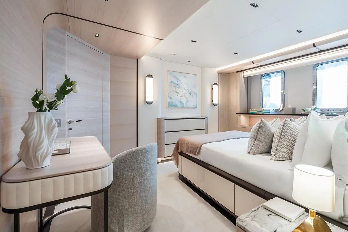 M, salon — Athens Yachts Rental, Athens. M — 47m