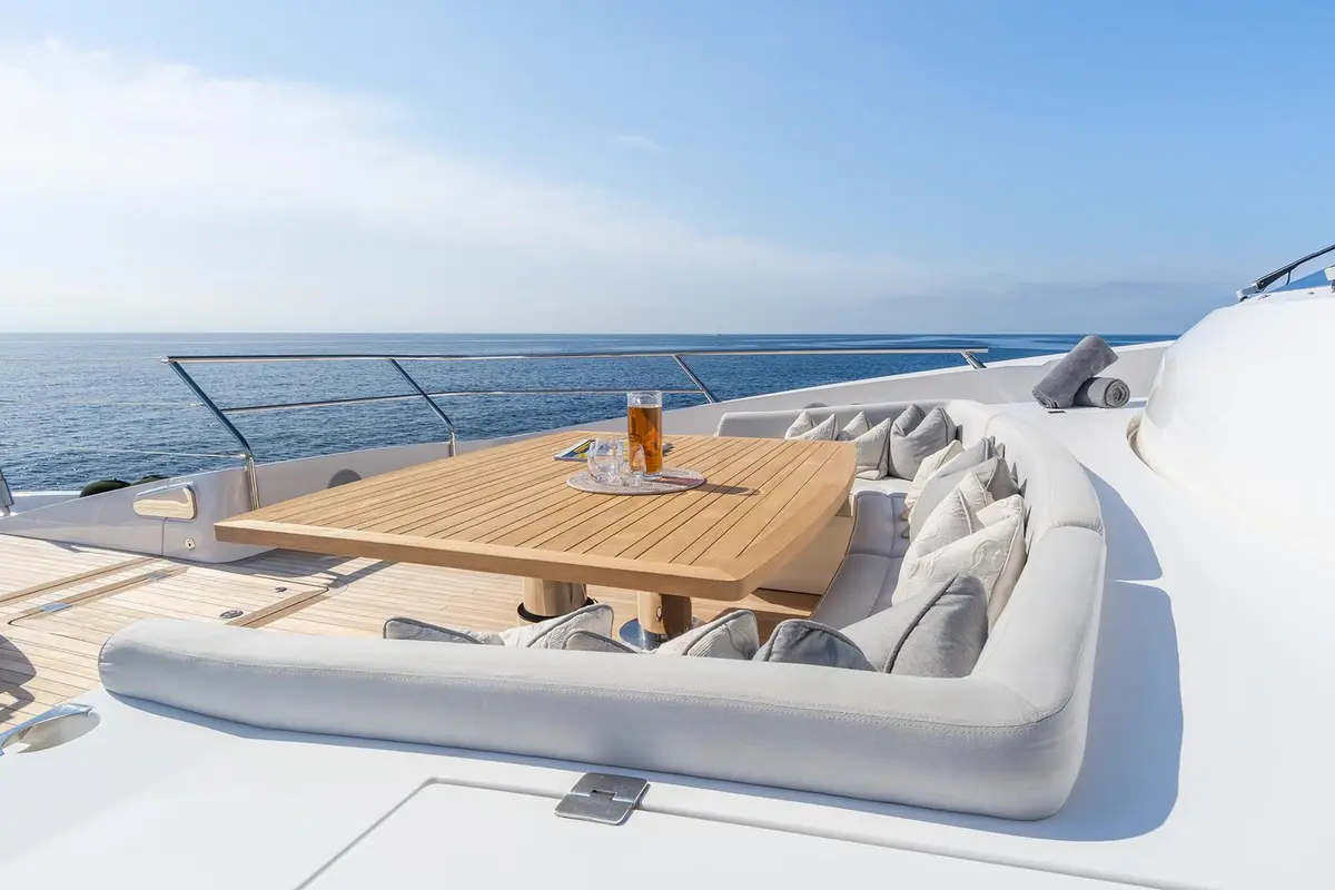 Thumper, flybridge — Athens Yachts Rental, Athens. Thumper — 40m