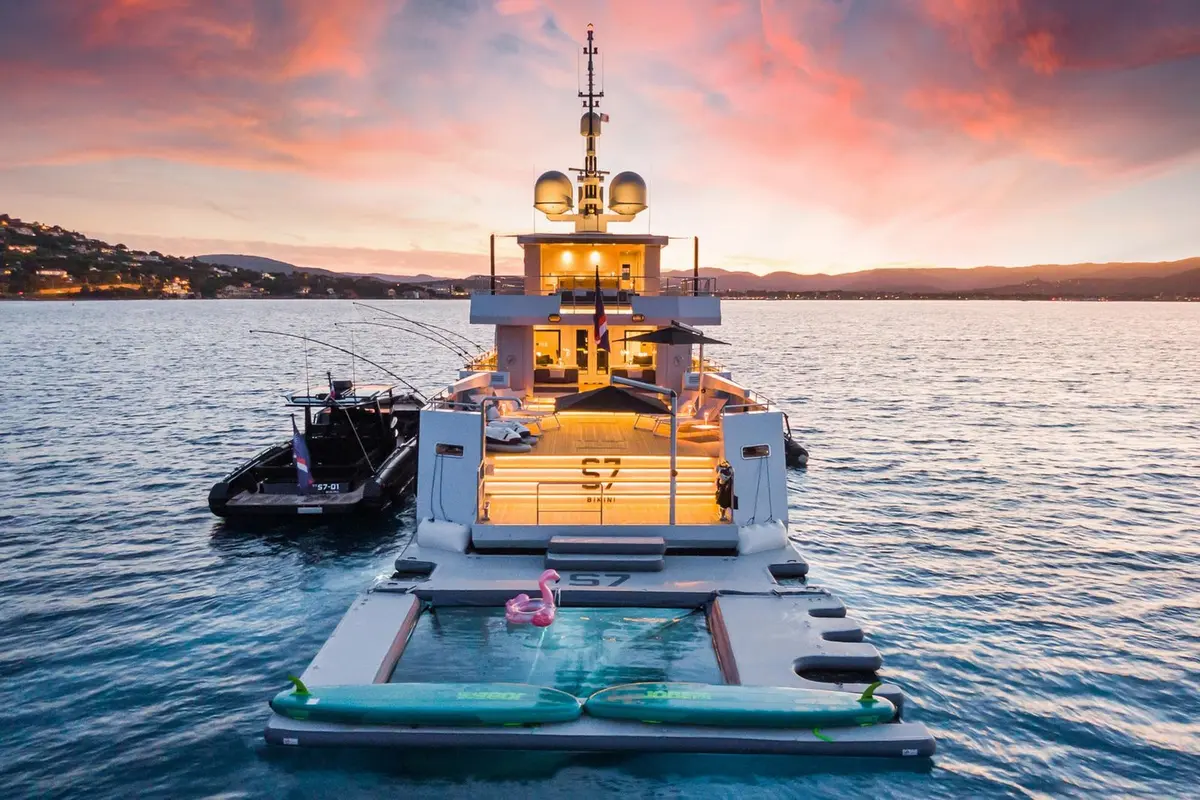 Tansu 40m, aft deck — Athens Yachts Rental, Athens. Tansu 40m — 40m