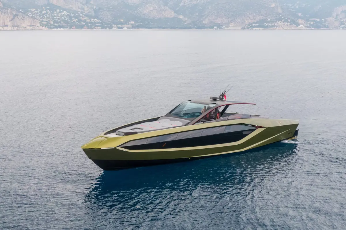 Lamborghini 63, main deck — Athens Yachts Rental, Athens. Lamborghini 63 — 20m
