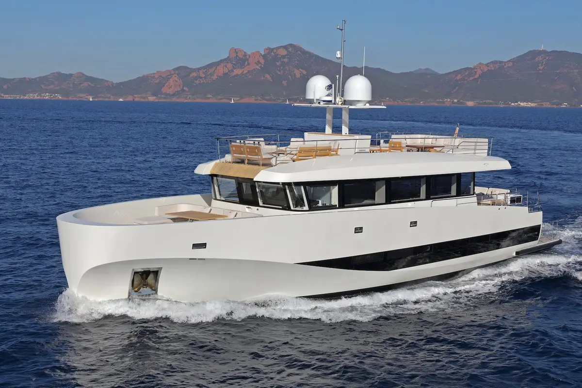 WallyAce 26, aft deck — Athens Yachts Rental, Athens. WallyAce 26 — 26m